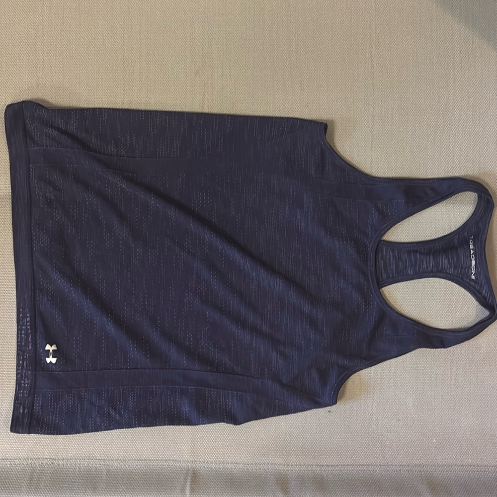 Reversible Navy Under Armour Racerback Tank